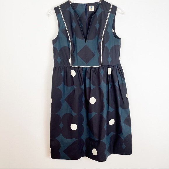 Orla Kiely Dresses Orla Kiely Sleeveless Fit And Flare Cotton Dress
